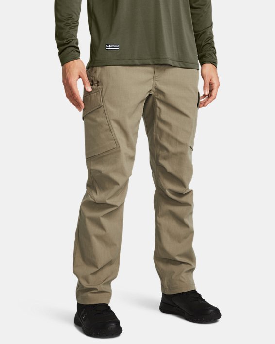 Men's UA Tactical Elite Cargo Pants in Brown image number 0